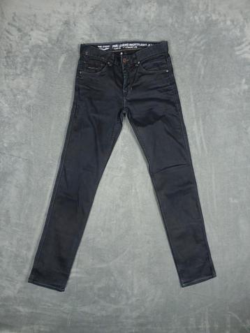 PME Legend Broek Nightflight W31 L34 Zwart Slim Fit Straight beschikbaar voor biedingen