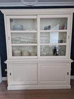 Servieskast, crème, B150cmXH230cmXD43/50cm, Huis en Inrichting, Kasten | Buffetkasten, Ophalen, Zo goed als nieuw, 25 tot 50 cm