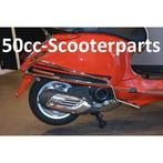 Sierbeugels Zijscherm Chroom Vespa Sprint Primavera 38762, Ophalen of Verzenden, 50cc-Scooterparts, Info@50cc-scooterparts.nl