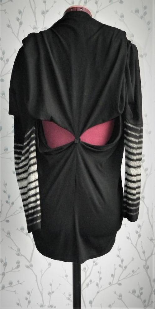 ISABEL DE PEDRO Super Aparte Top/Tuniek maat 38, Kleding | Dames, Tops, Zo goed als nieuw, Maat 38/40 (M), Zwart, Lange mouw, Ophalen of Verzenden