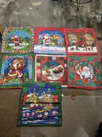 kussenslopen kerst 7 stuks, Diversen, Kerst, Ophalen of Verzenden, 'T Olde Gre-j, Info@toldegrej.nl, Endepoelstraat 20f Didam