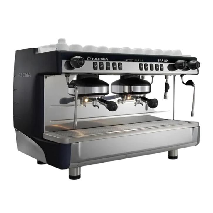 Faema E98 UP 2-groeps Espresso Machine Professional, Witgoed en Apparatuur, Koffiezetapparaten, Gebruikt, Gemalen koffie, Espresso apparaat