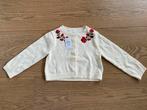 Superleuk nieuw vest bolero Gap bloemen wit crème 86 18-24, Gap, Meisje, Ophalen of Verzenden, Zo goed als nieuw