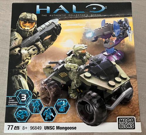 Halo UNSC Mongoose 96849 MegaBloks, Kinderen en Baby's, Speelgoed | Bouwstenen, Zo goed als nieuw, Megabloks, Ophalen of Verzenden