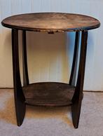 Vintage plantentafeltje in art deco stijl, opknappertje., Ophalen, Gebruikt, Rechthoekig, Minder dan 55 cm