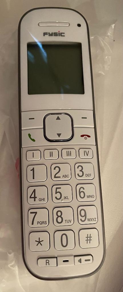 Nieuw Fysic FX9000 Senioren telefoon, Telecommunicatie, Vaste telefoons | Handsets en Draadloos, Nieuw, 1 handset, Ophalen of Verzenden