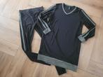 Super leuk pak (broek + blouse) van Zoso, maat M, Maat 38/40 (M), Zwart, Ophalen of Verzenden, Zo goed als nieuw