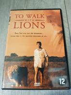 Dvd : To walk with lions (George Adamson) - waargebeurd, Cd's en Dvd's, Dvd's | Drama, Ophalen of Verzenden, Vanaf 12 jaar, Zo goed als nieuw