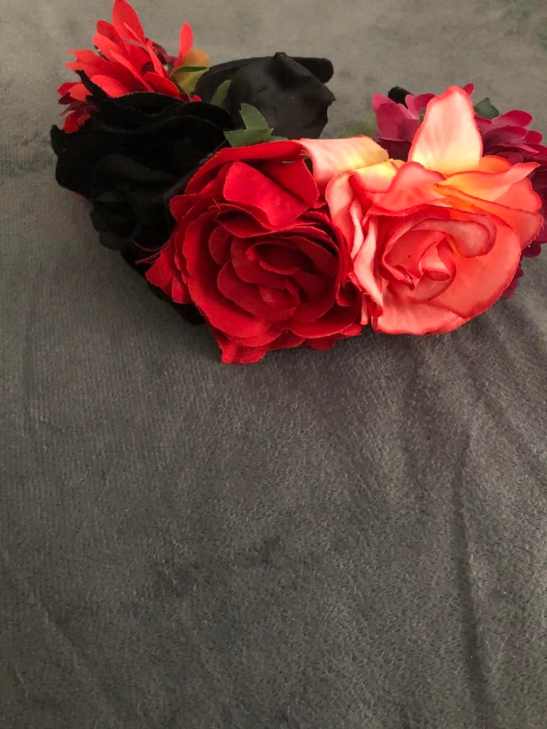 Bloemen diadeem voor carnaval, Ophalen, Gedragen, Carnaval, Accessoires