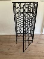 Wijnrek voor 32 flessen met deur (metaal / ijzer), Ophalen, Gebruikt, 25 flessen of meer, Metaal