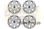 Ford Wieldoppen set 16'' zilver (set 4 stuks) (design L) Ori, Auto diversen, Wieldoppen, -, Verzenden, -, Nieuw