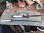 Japanse Katana met Leren Riemen - Perfecte Staat, Verzamelen, Ophalen of Verzenden
