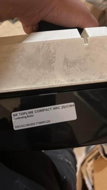 Nefit print plaat n8 topline compact hrc 25/cw4 beschikbaar voor biedingen