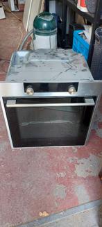 ATAG inbouw oven hetelucht beschadigd maar werkend, Witgoed en Apparatuur, Hete lucht, Zo goed als nieuw, Oven met grill, Inbouw