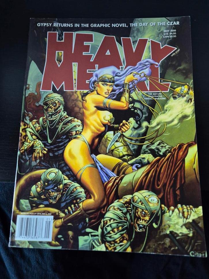 Heavy Metal Magazine Collectie 9x, Boeken, Tijdschriften en Kranten, Gelezen, Muziek, Film of Tv, Ophalen of Verzenden