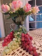 Druiven trossen  twee rose een wit, Ophalen of Verzenden, Zo goed als nieuw
