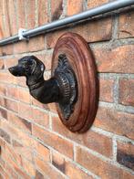 Houten Wanddecoratie Teckel, Ophalen of Verzenden, Gebruikt