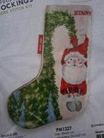 Nieuw Kerst borduurpakket Leuke sok compleet pakket, Ophalen of Verzenden, Nieuw