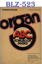 BLZ523 Bladmuziek - Organ ABC Yamaha Electone songbook serie, Ophalen of Verzenden, Zo goed als nieuw, Artiest of Componist, Populair