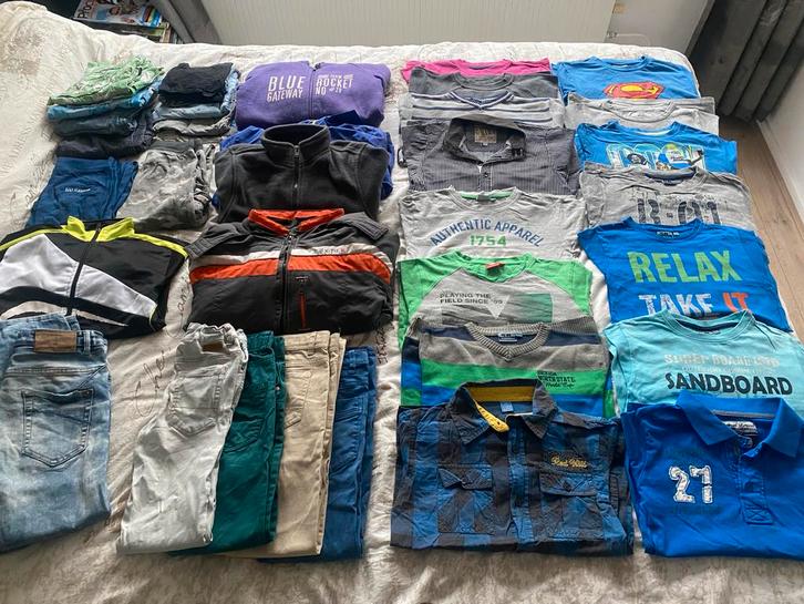 Jongens kleding set maat 128-134, Kinderen en Baby's, Kinderkleding | Kinder-kledingpakketten, Gebruikt, Maat 128, Ophalen of Verzenden