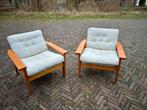 Vintage fauteuils jaren 70, Ophalen, Gebruikt, Geenidee, 75 tot 100 cm