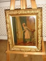 Alix Duval French, born 1848 - Maid is eavesdropping., Ophalen of Verzenden