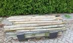 Houten heiningpalen, Tuin en Terras, Palen, Balken en Planken, Ophalen, Gebruikt, Minder dan 180 cm, Palen