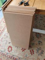 MDF Platen 40x80cm - 10 Stuks, Doe-het-zelf en Verbouw, Platen en Panelen, Ophalen, Gebruikt, Hout, 20 tot 50 mm
