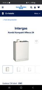 intergas kombi kompakt HReco 24 HR combi ketel, Ophalen, Gebruikt, Hoog rendement (Hr), Cv-ketel of Combi-ketel