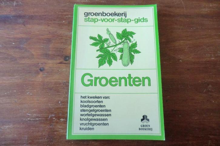 boek - Groenten - stap-voor-stap-gids - Tony Biggs , Boeken, Wonen en Tuinieren, Zo goed als nieuw, Moestuin, Ophalen of Verzenden
