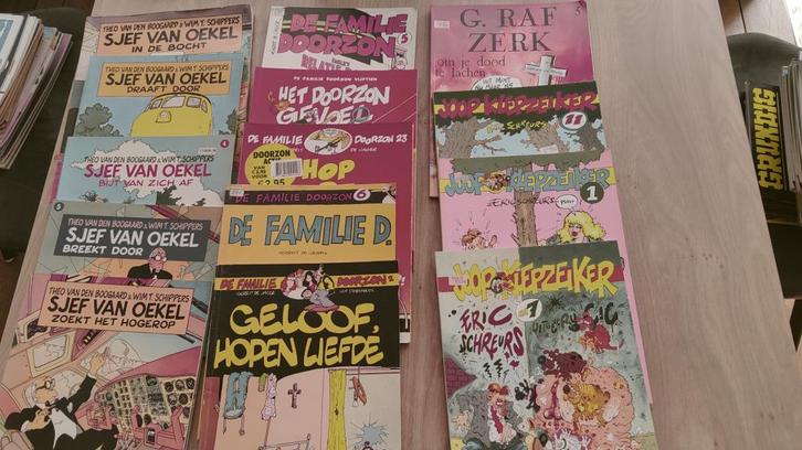 stripboeken rauwe humor, Boeken, Stripboeken, Gelezen, Meerdere stripboeken, Ophalen