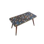 Vintage mozaïek bijzettafel, plantentafel, Antiek en Kunst, Ophalen of Verzenden