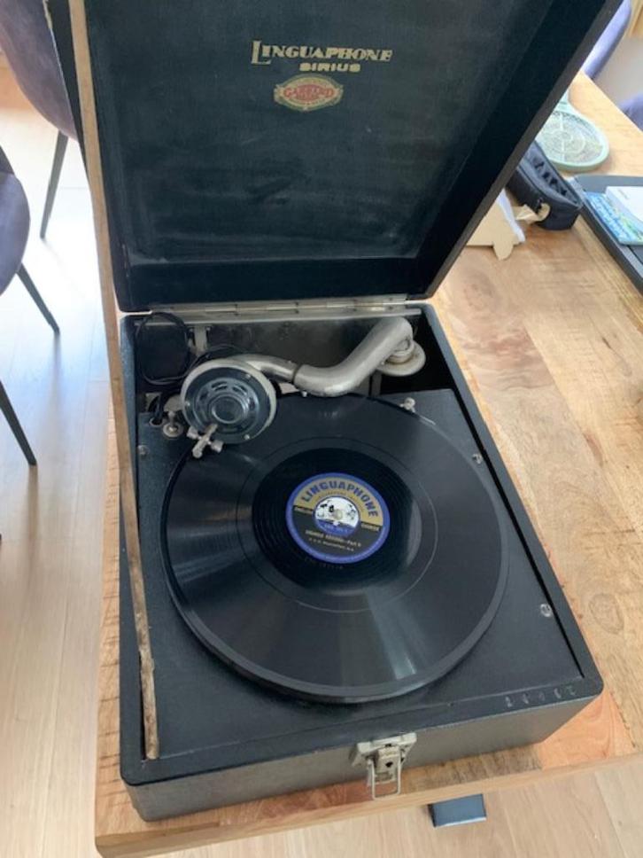 LINGUAPHONE, Audio, Tv en Foto, Platenspelers, Gebruikt, Platenspeler, Overige merken, Ophalen