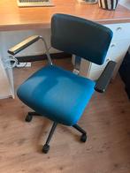 Bureaustoel  kwaliteit. Stevig & Zit echt heel lekker!, Ophalen, Gebruikt, Blauw, Bureaustoel