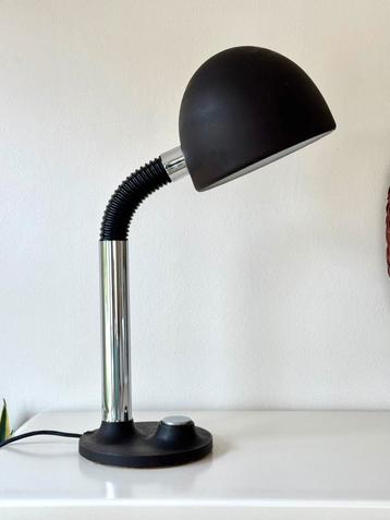 Vintage XL Hillebrand bureaulamp Bauhaus 70s chroom design beschikbaar voor biedingen