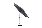 Parasol – Kantelbaar – 3 meter – Donkergrijs, Ophalen of Verzenden, Nieuw, Kantelbaar