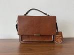 Burkely leren tas Colbie, Sieraden, Tassen en Uiterlijk, Tassen | Schoudertassen, Ophalen of Verzenden, Zo goed als nieuw, Bruin
