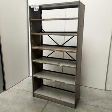 Metalen stellingkast / schappenkast - 200x100x42 cm beschikbaar voor biedingen