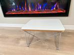 Originele Vitra LTR salontafel wit 39x34cm, Minder dan 45 cm, Minder dan 55 cm, Gebruikt, Metaal of Aluminium