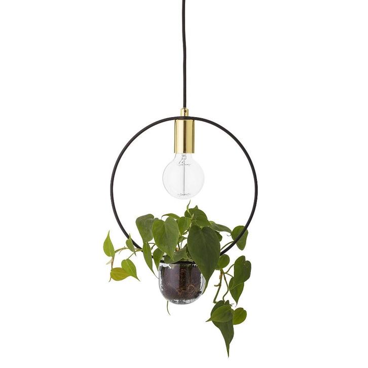 Bloomingville Plant Hanglamp, Huis en Inrichting, Lampen | Hanglampen, Gebruikt, 50 tot 75 cm, Ophalen of Verzenden