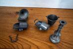 Paar tinnen miniaturen, Antiek en Kunst, Antiek | Tin, Ophalen of Verzenden