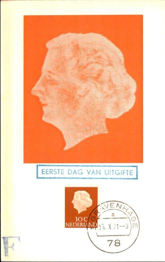 FDC - 8 postwaardestukken - Juliana - Maxikaart, Verzenden, Briefkaart