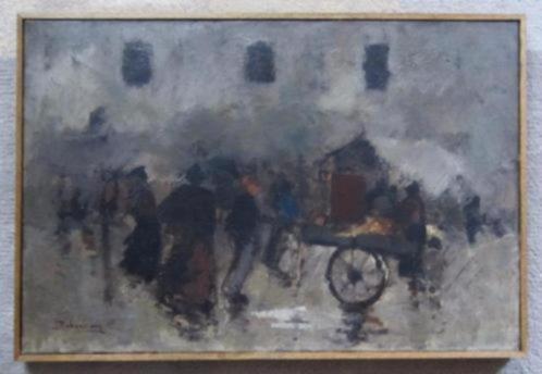 =Jan Rijlaarsdam 1911-2007 ==COLLECTIE == 6 schilderijen=, Antiek en Kunst, Kunst | Schilderijen | Klassiek, Ophalen