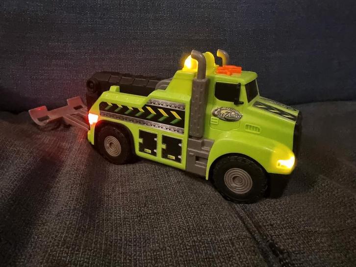 Voertuigen met licht en geluid oa. Dickie Toys en Tonka, Kinderen en Baby's, Speelgoed | Speelgoedvoertuigen, Gebruikt, Ophalen of Verzenden
