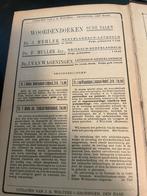 Antiek ??? uit 1919, Boeken, Studieboeken en Cursussen, Ophalen of Verzenden, Alpha, Gelezen, Niet van toepassing