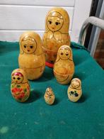 matroeska's 6 stuks hout, Verzamelen, Poppen, Ophalen of Verzenden, 'T Olde Gre-j, Info@toldegrej.nl, Endepoelstraat 20f Didam