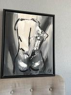 Torso Schilderij C.M. Leushuis - Modern Kunstwerk in Perfect, Ophalen