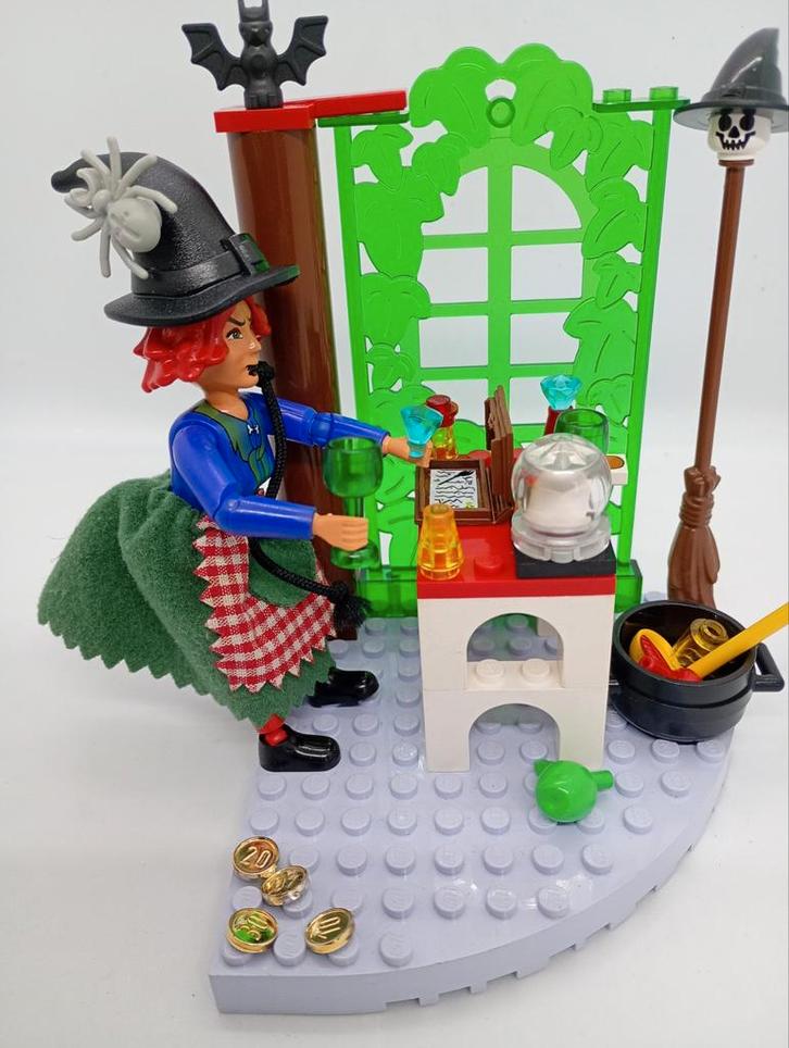 Lego 5804-1 Belville Witch's Cottage, Kinderen en Baby's, Speelgoed | Duplo en Lego, Zo goed als nieuw, Lego, Complete set, Ophalen of Verzenden
