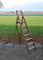Vintage houten trap brocante, Antiek en Kunst, Ophalen