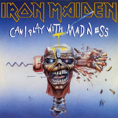 Iron Maiden Can I Play With Madness, Cd's en Dvd's, Vinyl Singles, Zo goed als nieuw, Maxi-single, Rock en Metal, 12 inch, Ophalen of Verzenden